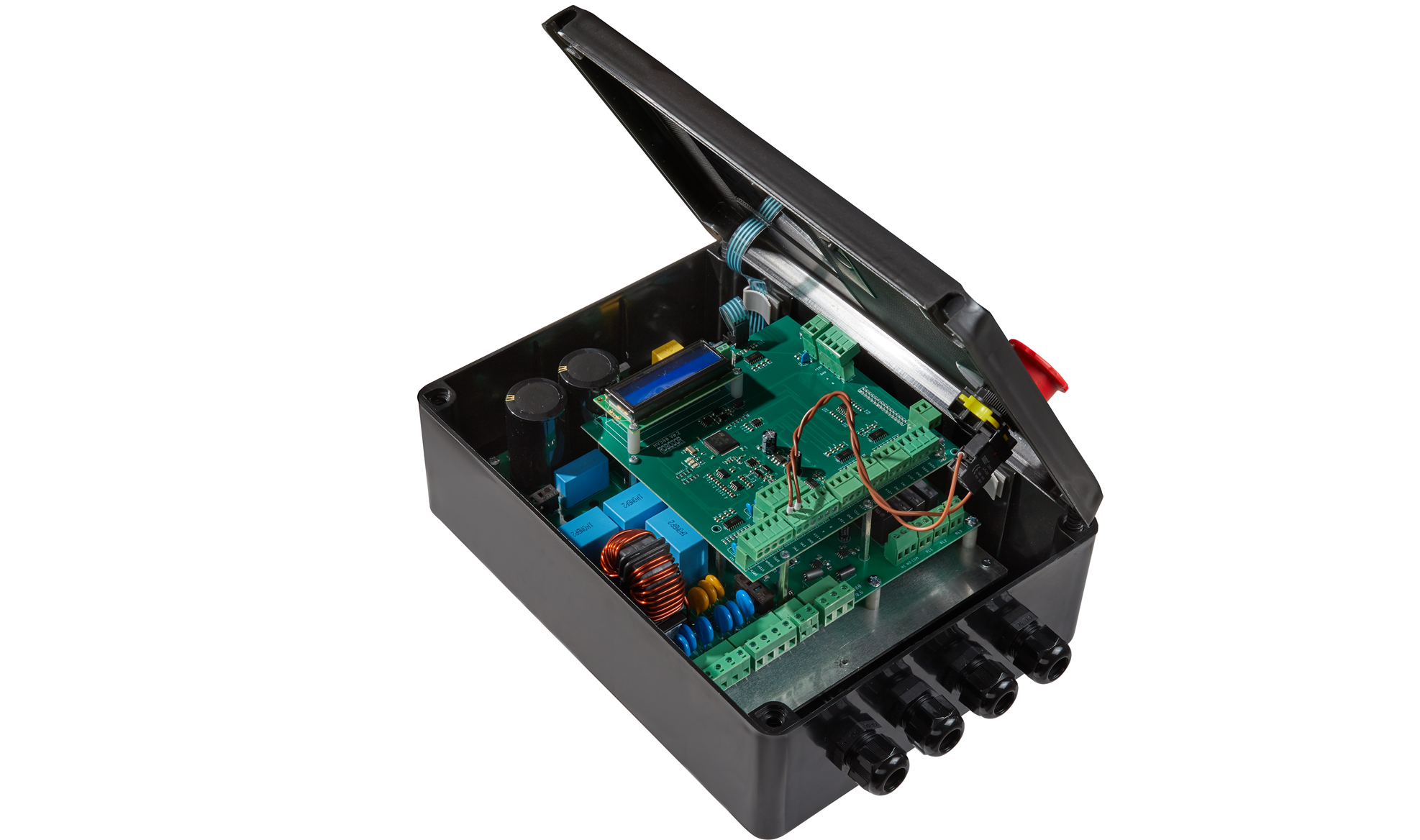 3-Faz (400V/12A) 4.0kW'a kadar Kapı Kontrol Ünitesi 24V Güç Beslemesi (1000mA)